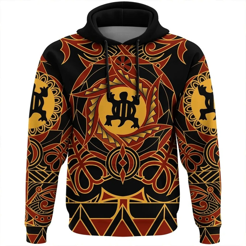 Denkyem Hoodie Style, African Hoodie For Men Women