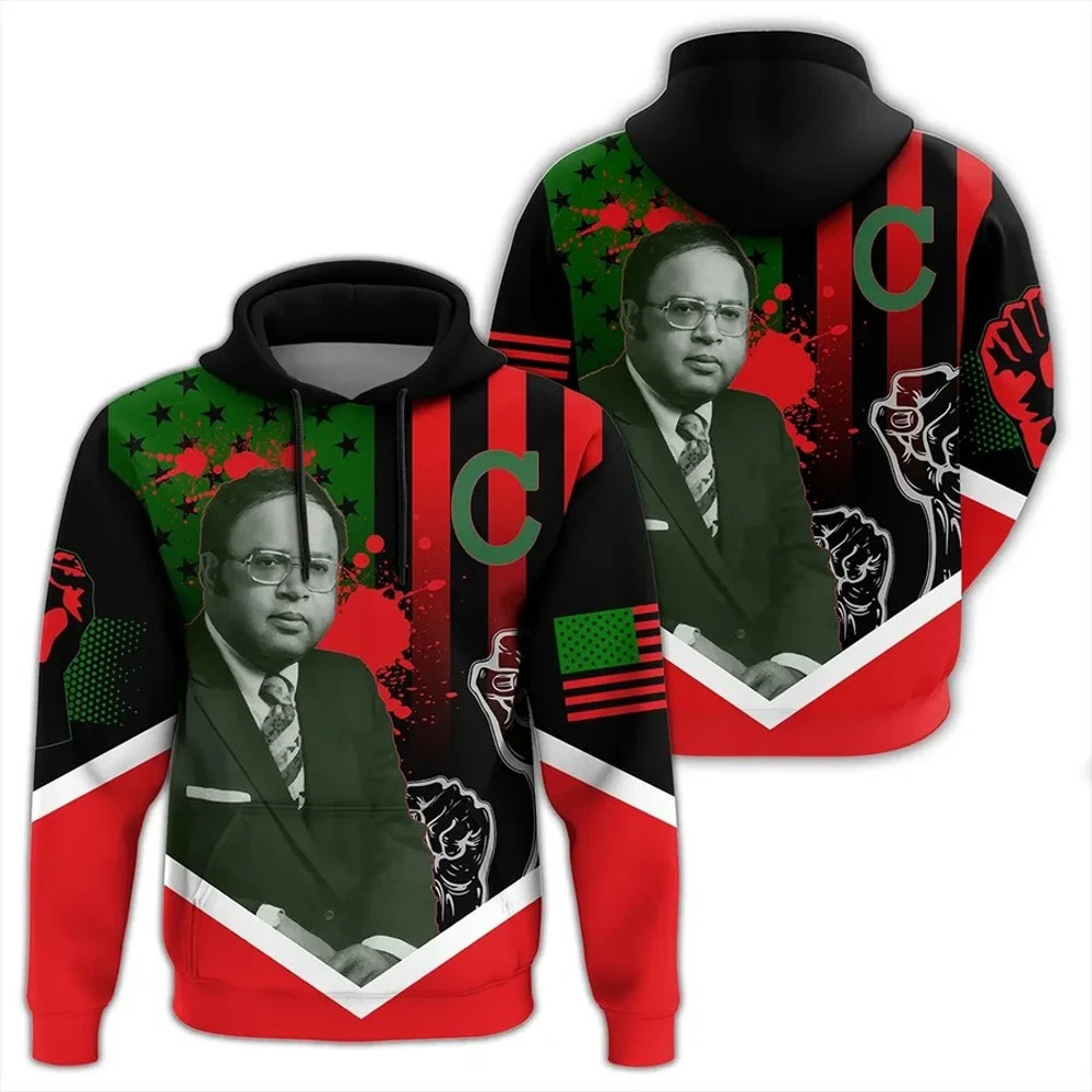 African American Flag Charlies Diggs Hoodie, African Hoodie For Men Women