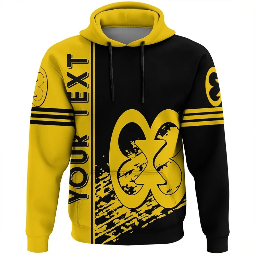 Nkonsonkonson Hoodie Quarter Style, African Hoodie For Men Women