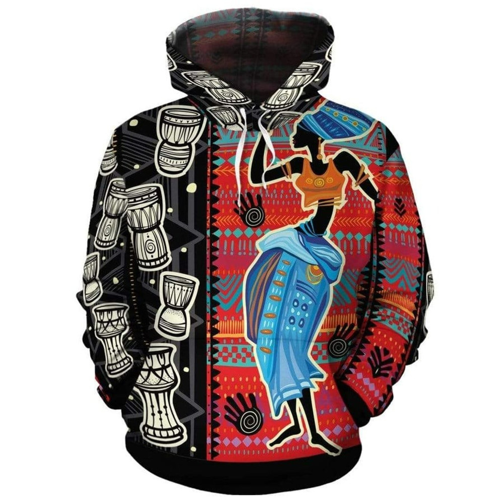 African Dancers 2 Hoodie, African Hoodie For Men Women