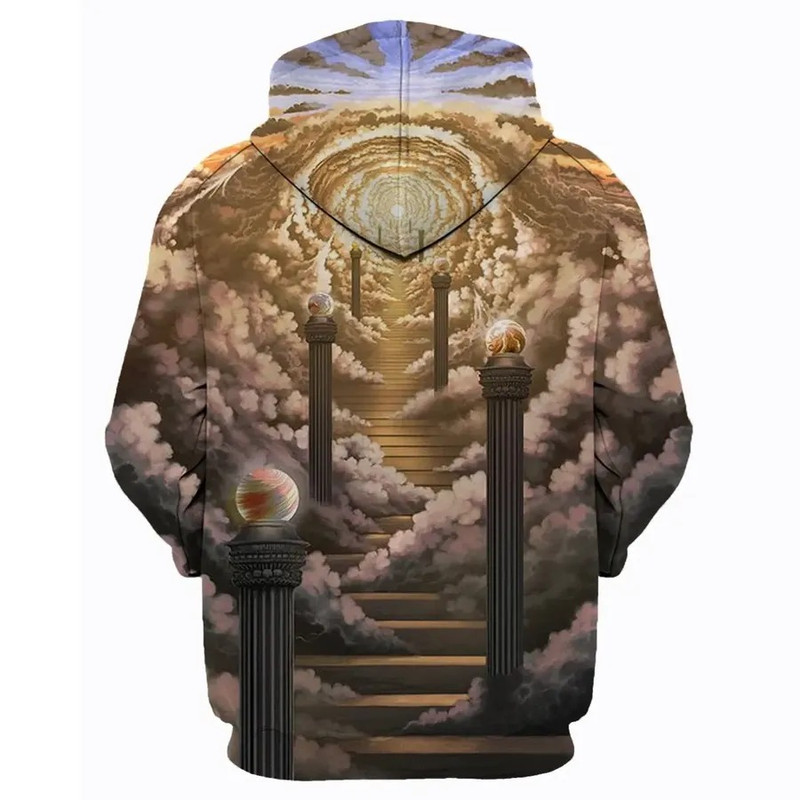 Blue Sky Freemasonry Hoodie, African Hoodie For Men Women