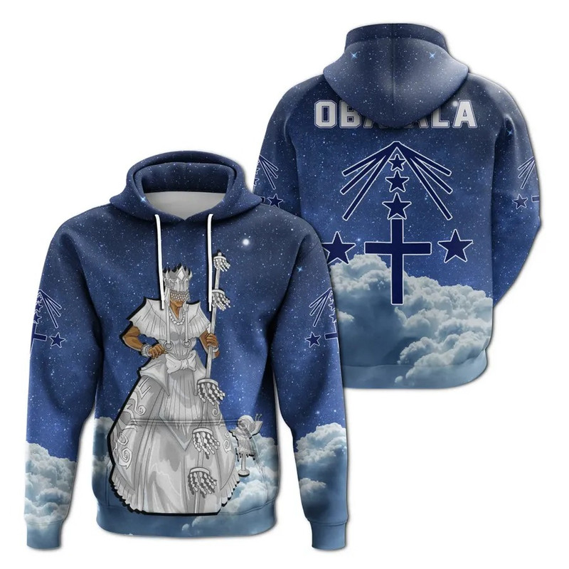 Yoruba Orisha Obatala Hoodie, African Hoodie For Men Women
