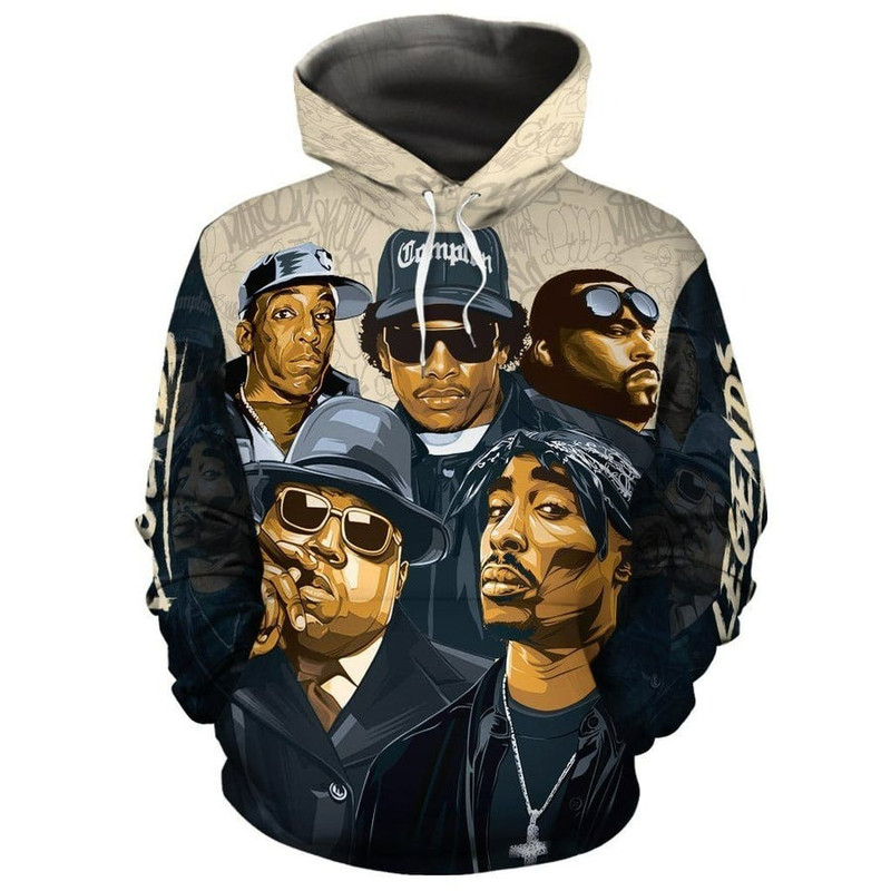 Hip Hop Legends 2 Hoodie, African Hoodie For Men Women