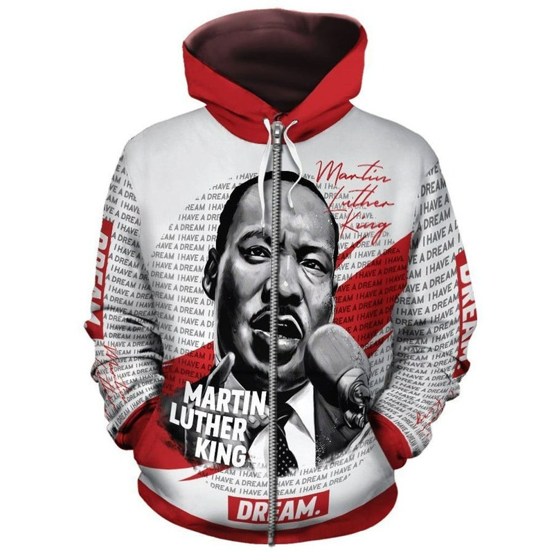 MLK Dream Hoodie, African Hoodie For Men Women