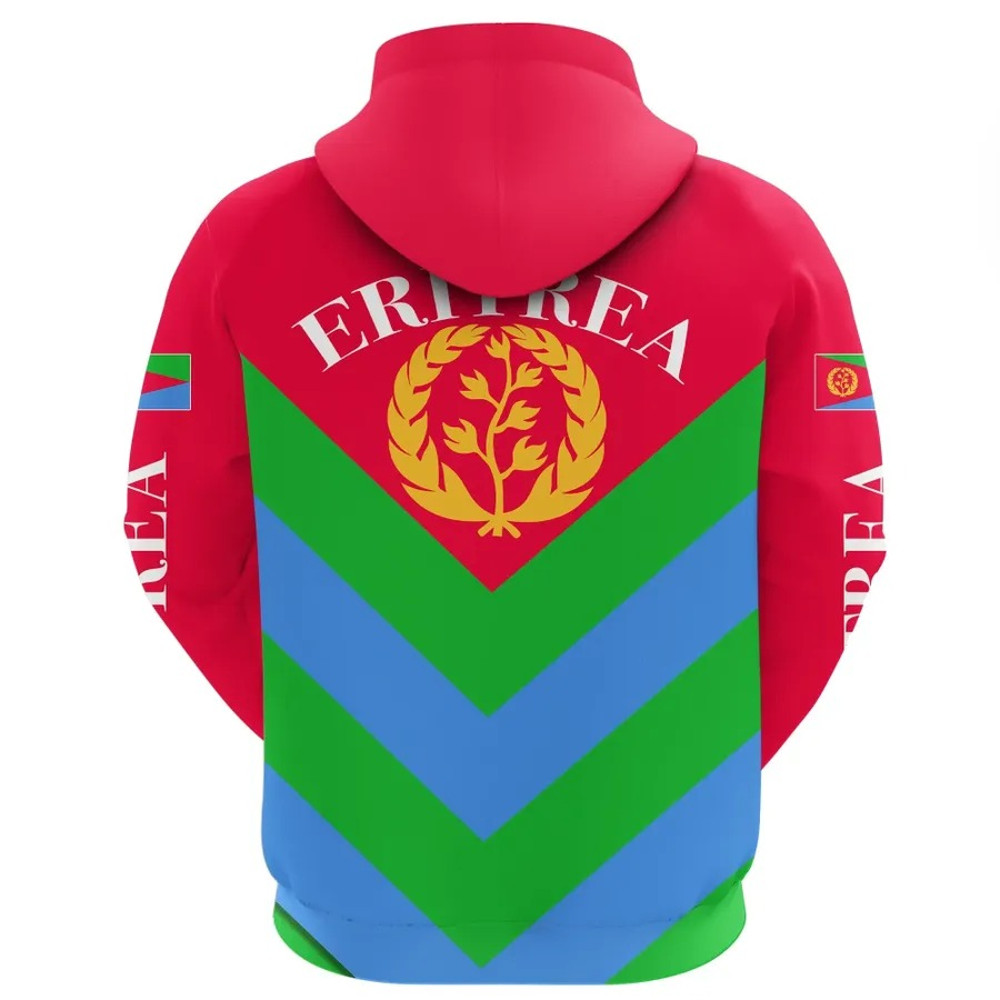 Eritrea Flag Special Hoodie, African Hoodie For Men Women