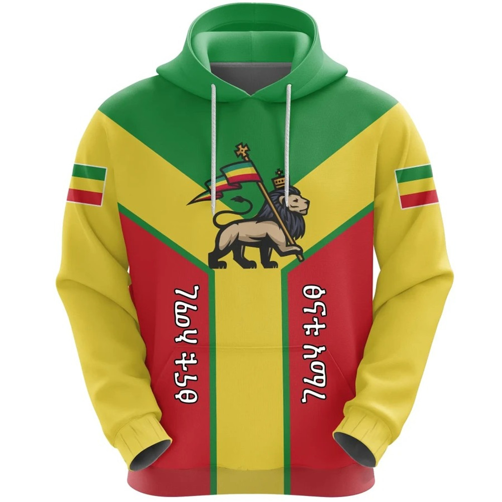 Personalized Ethiopia Rising Hoodie, African Hoodie For Men Women