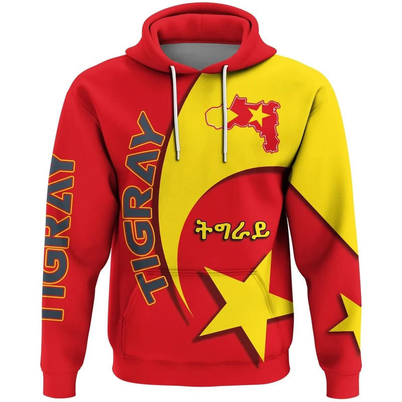 Tigray New Release Hoodie, African Hoodie For Men Women