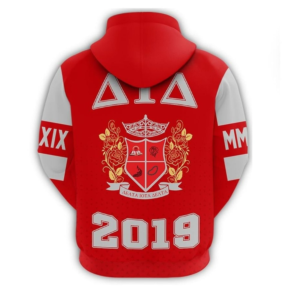 MCM Delta Iota Delta Hoodie, African Hoodie For Men Women
