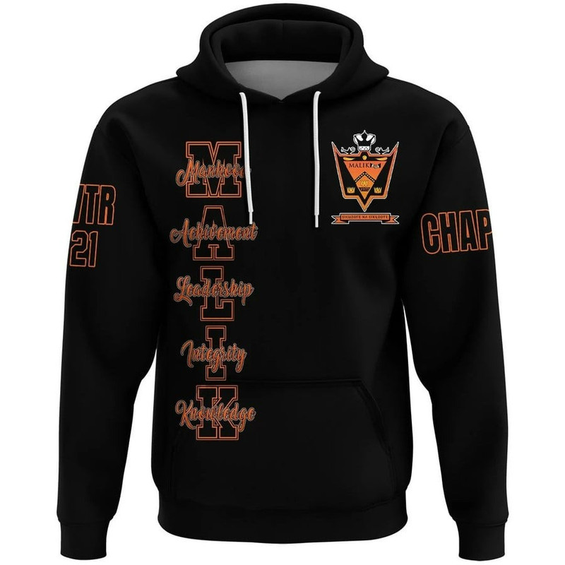 Malik Sigma Psi Hoodie, African Hoodie For Men Women