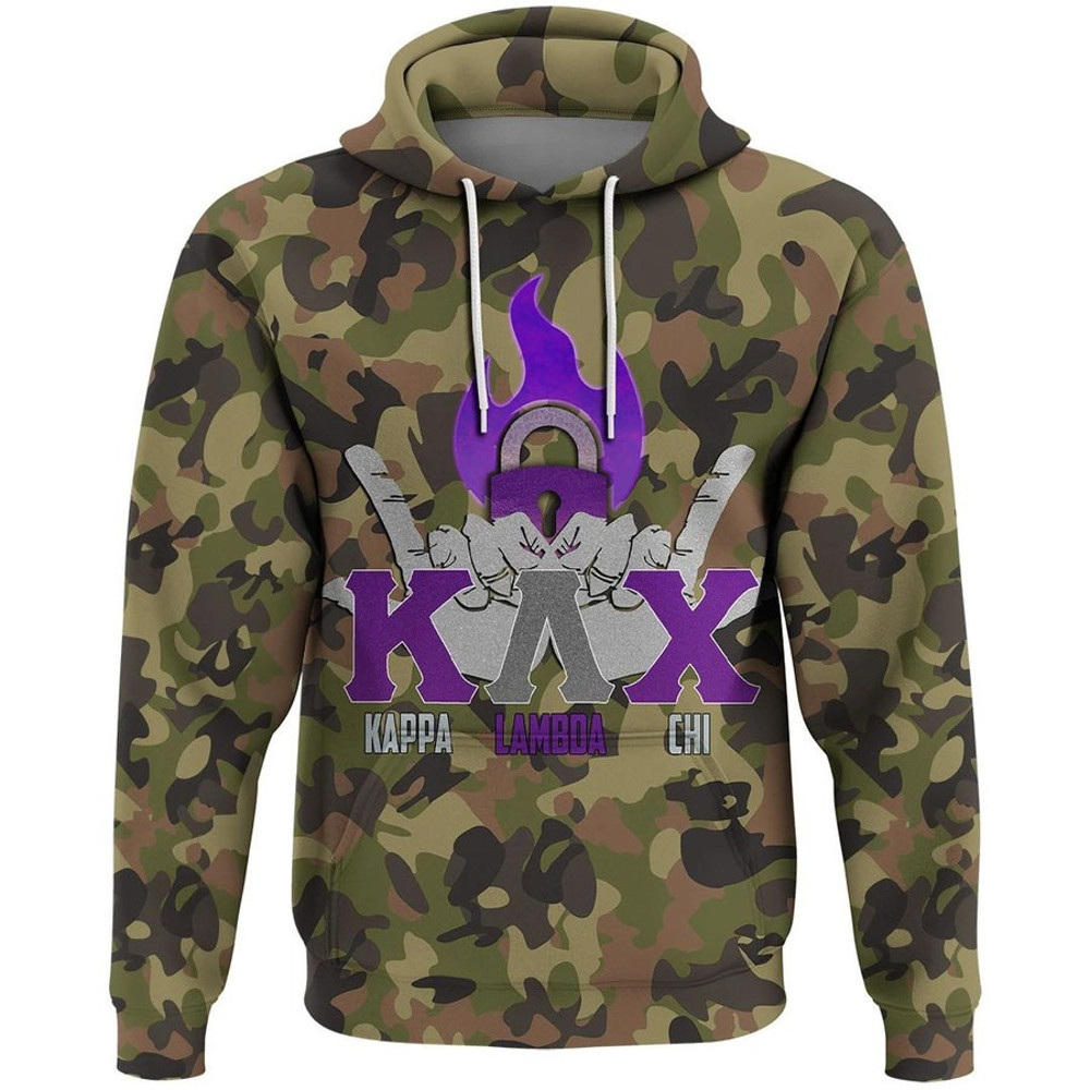 KLC Camo Hoodie, African Hoodie For Men Women
