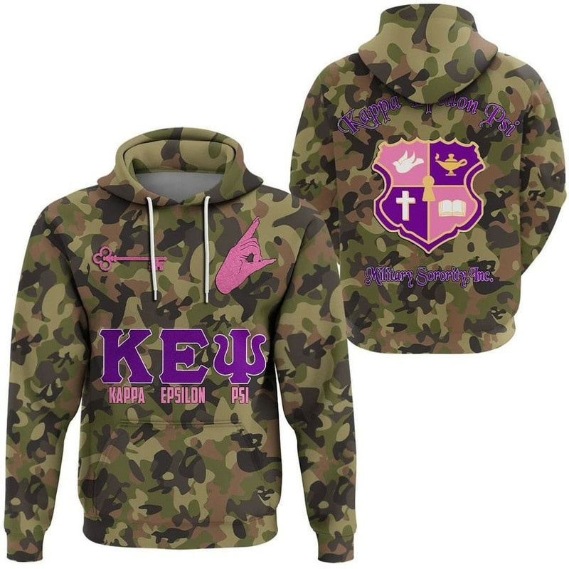 KEP Camo Hoodie, African Hoodie For Men Women
