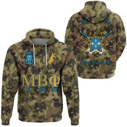 mu beta phi camo hoodie, african hoodie for men women