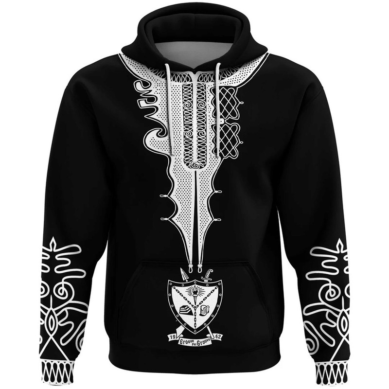 Groove Phi Groove Forever Hoodie, African Hoodie For Men Women