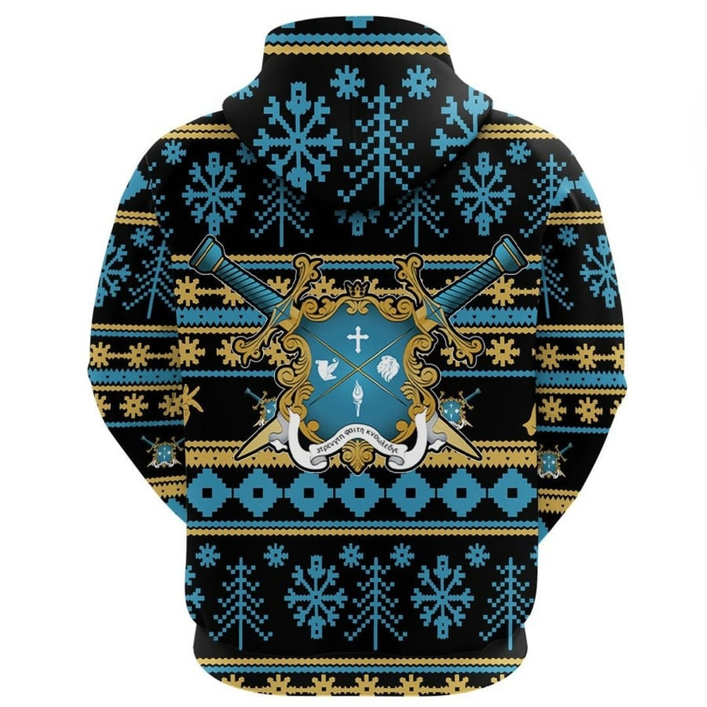 Mu Beta Phi Letter Christmas Hoodie, African Hoodie For Men Women