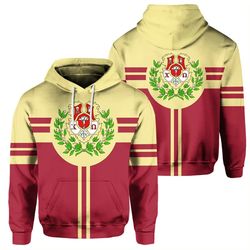 Extra Style Chi Omega Hoodie, African Hoodie For Men Women