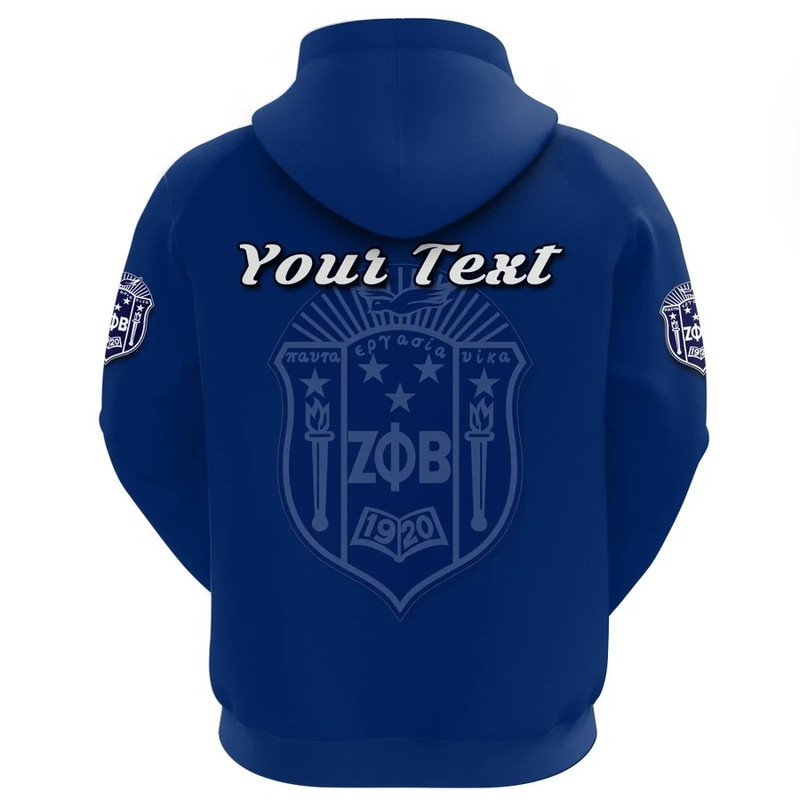 Personalised Zeta Phi Beta Hoodie, African Hoodie For Men Women