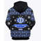 Christmas Snow Ball Phi Beta Sigma Black Hoodie, African Hoodie For Men Women