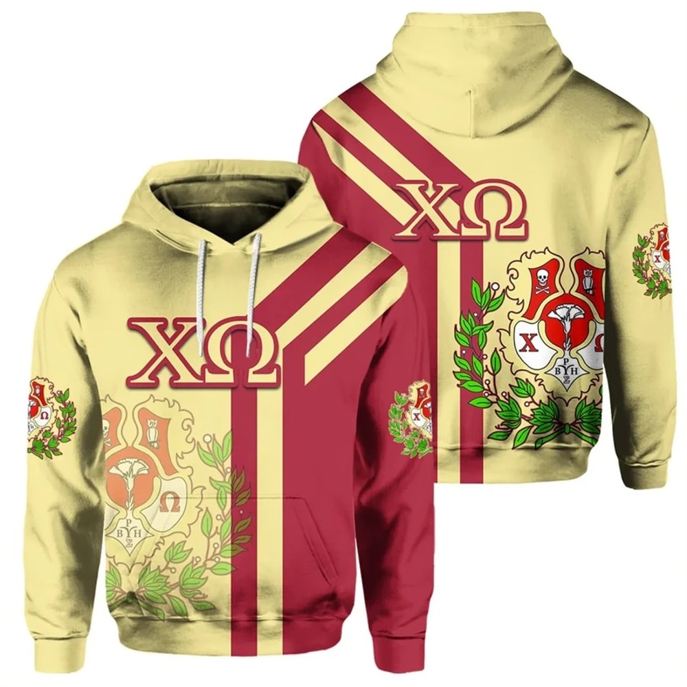 Alva Style Chi Omega Hoodie, African Hoodie For Men Women