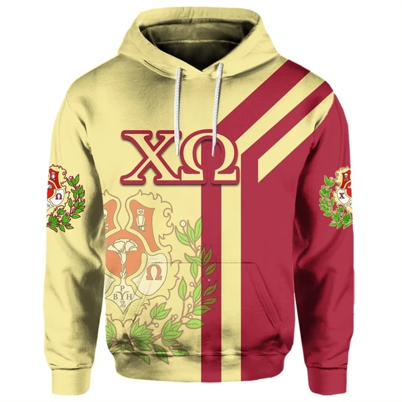 Alva Style Chi Omega Hoodie, African Hoodie For Men Women