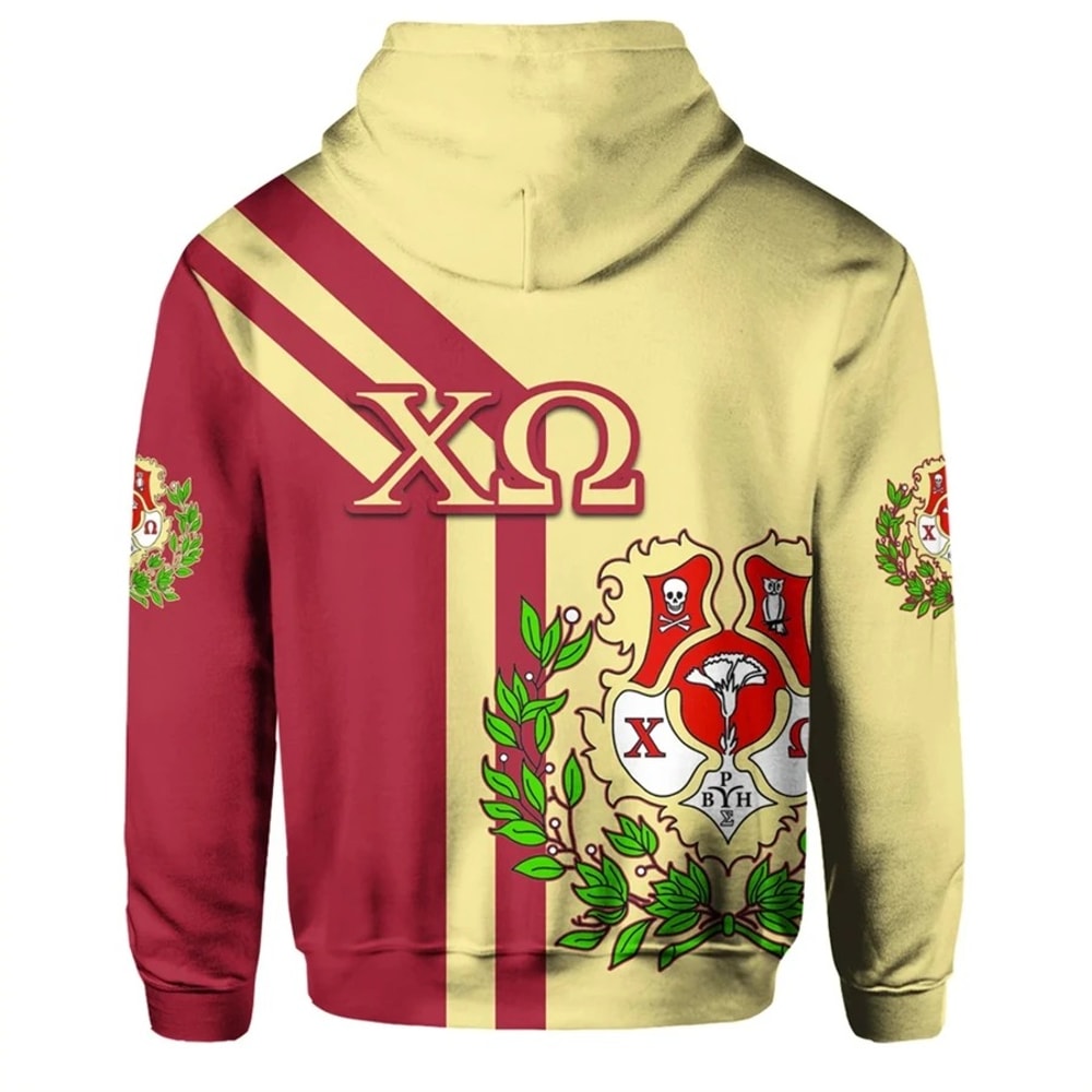 Alva Style Chi Omega Hoodie, African Hoodie For Men Women