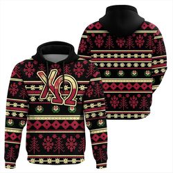 christmas splatters sorority chi omega hoodie, african hoodie for men women