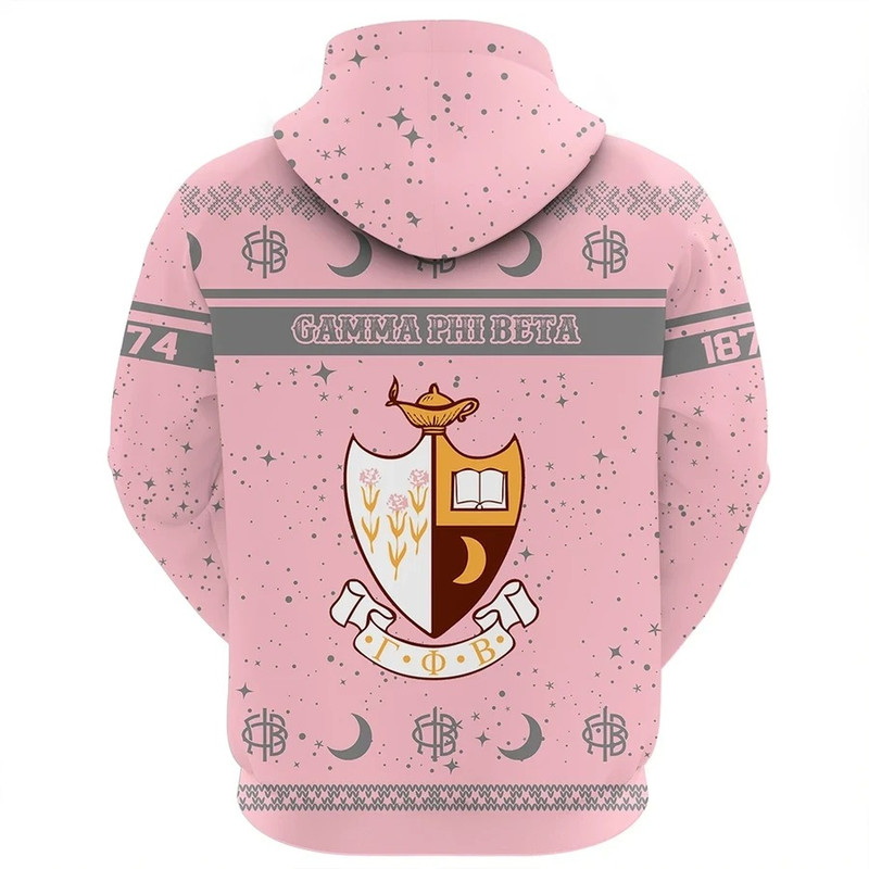 Christmas Style Sorority Gamma Phi Beta Hoodie, African Hoodie For Men Women