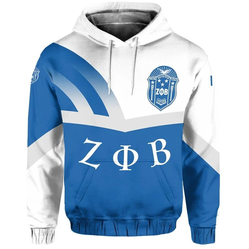 Zeta Phi Beta 1920 Dove Hoodie Prime Style, African Hoodie For Men Women