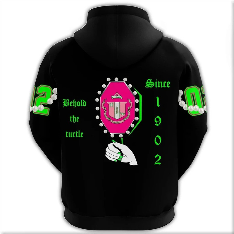 Delta Zeta Pearls Hoodie, African Hoodie For Men Women