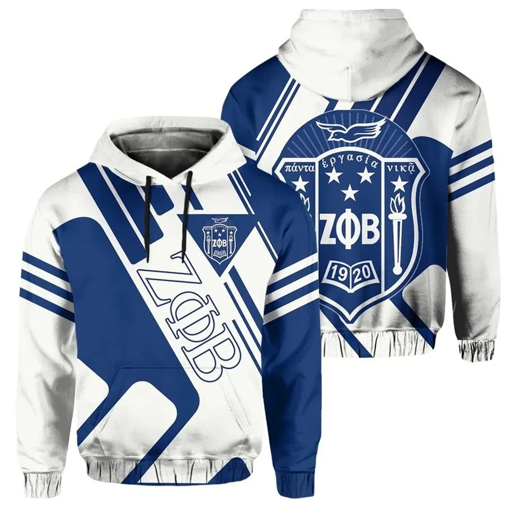 Zeta Phi Beta Hoodie, African Hoodie For Men Women