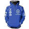 Flower Zeta Phi Beta Hoodie, African Hoodie For Men Women