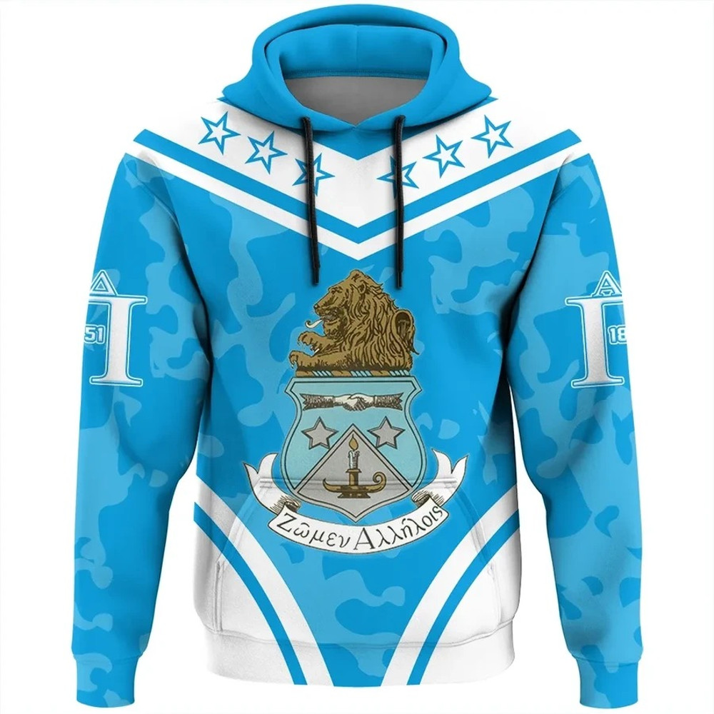 Alpha Delta Pi Camouflage Hoodie, African Hoodie For Men Women