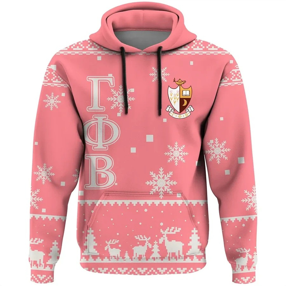 Christmas Letters Sorority Gamma Phi Beta Hoodie, African Hoodie For Men Women