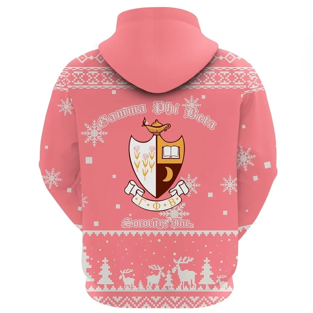 Christmas Letters Sorority Gamma Phi Beta Hoodie, African Hoodie For Men Women