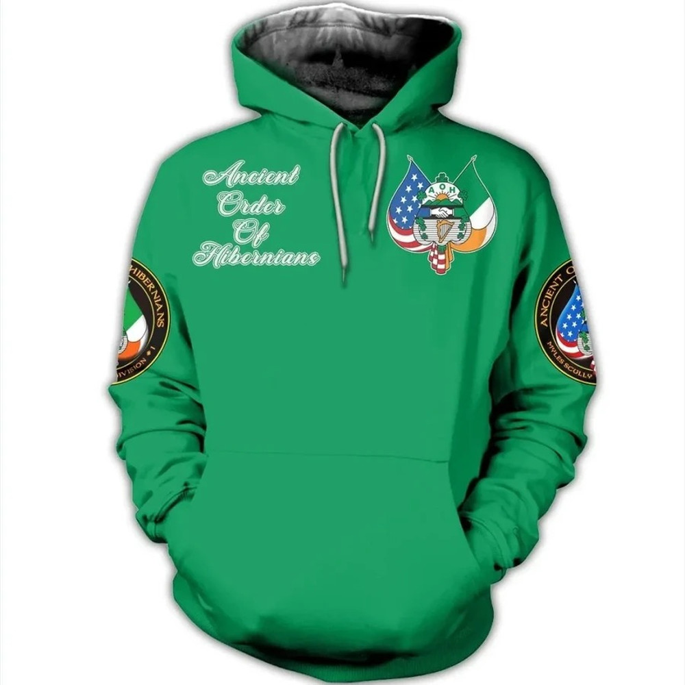 Greek Life Hoodie - Ancient Order of Hibernians Hoodie, African Hoodie For Men Women