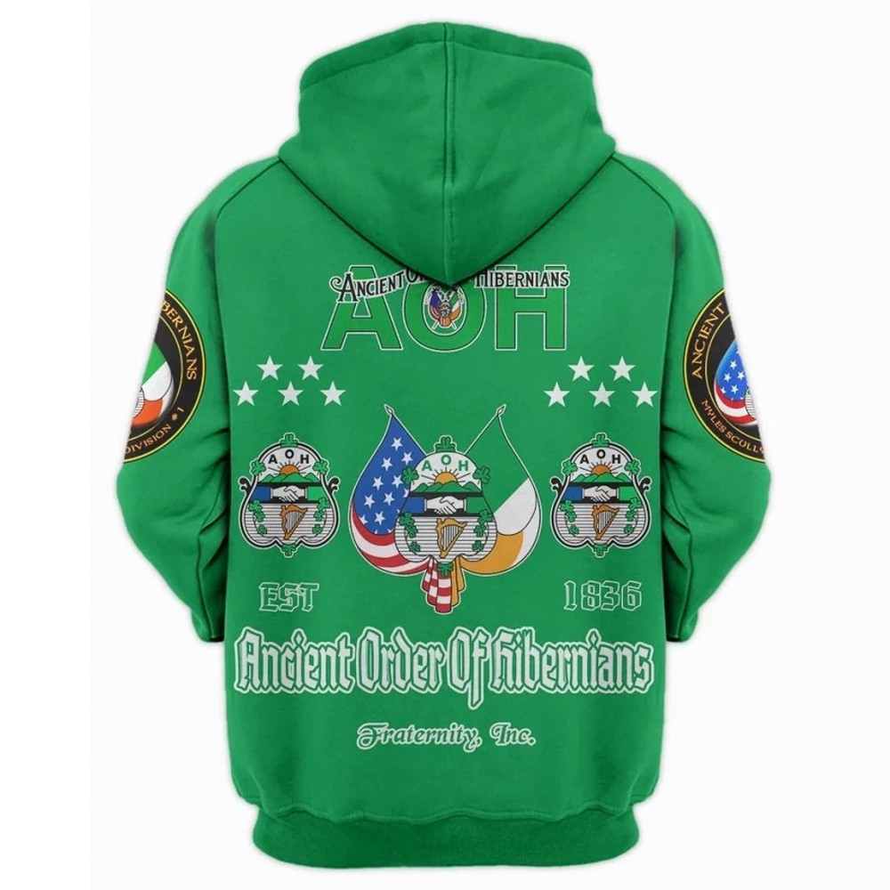 Greek Life Hoodie - Ancient Order of Hibernians Hoodie, African Hoodie For Men Women