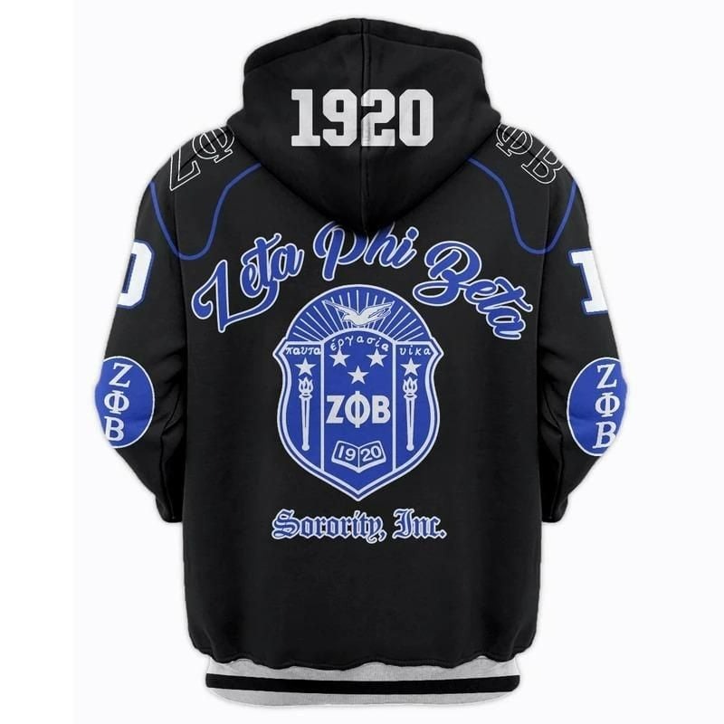 Z-phi-B Zeta Phi Beta Sorority Inc Hoodie, African Hoodie For Men Women