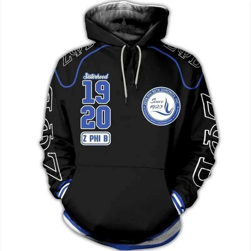 Z Phi B 1920 Zeta Phi Beta Hoodie, African Hoodie For Men Women