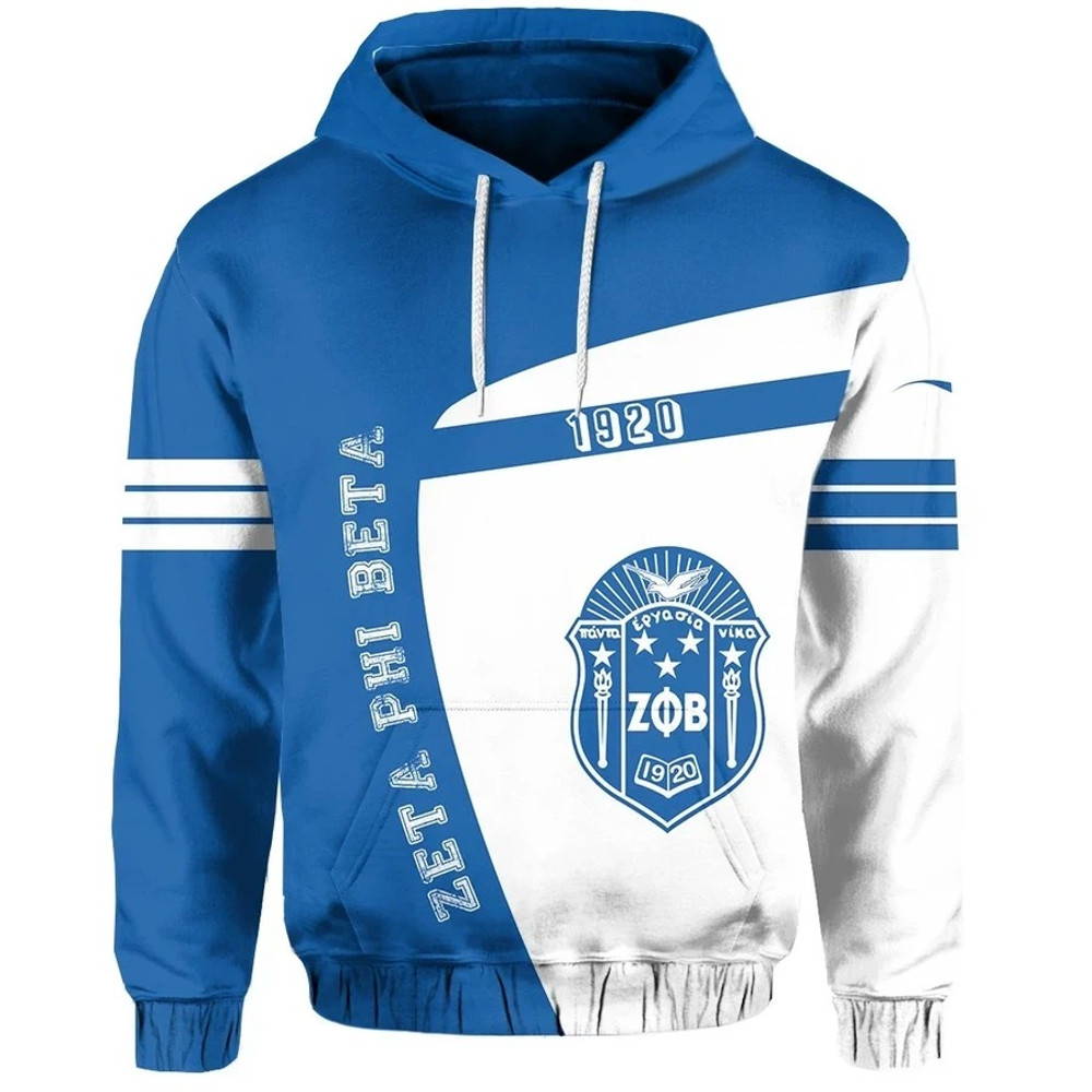 Zeta Phi Beta 1920 Dove Hoodie Iconic Style, African Hoodie For Men Women