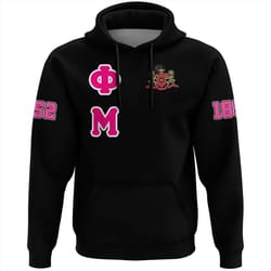 phi mu letters hoodie, african hoodie for men women