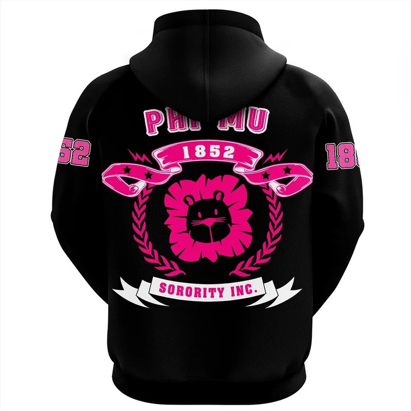 Phi Mu Letters Hoodie, African Hoodie For Men Women