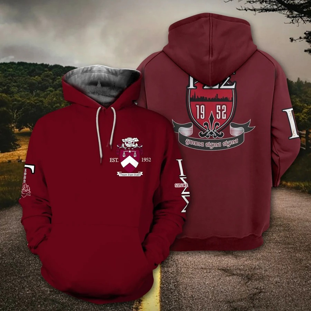 Gamma Sigma Sigma Hoodie, African Hoodie For Men Women