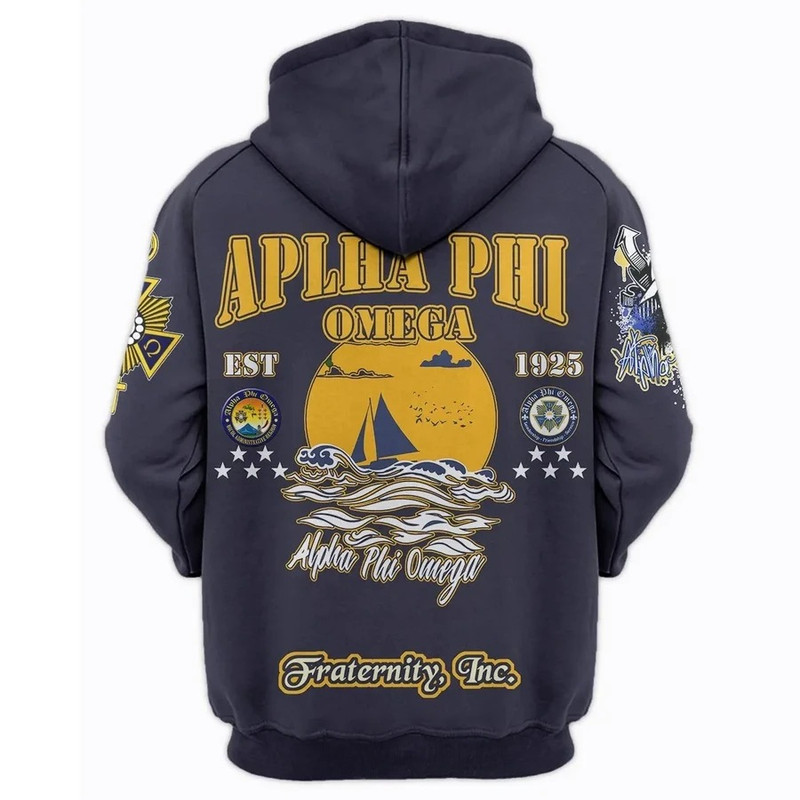 Alpha Phi Omega Hoodie, African Hoodie For Men Women