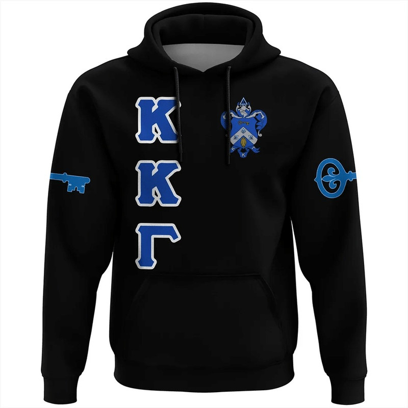 KKG Letters Hoodie, African Hoodie For Men Women