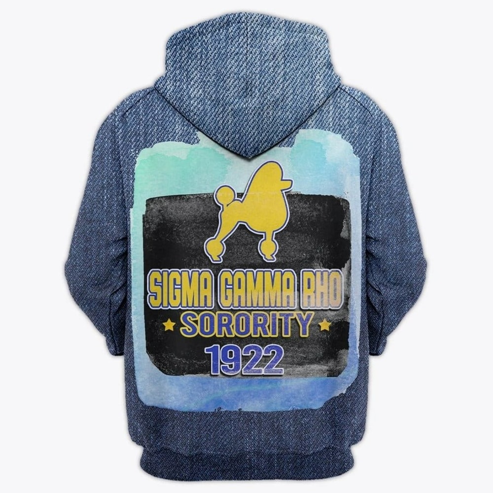 Jeans Sigma Gamma Rho Hoodie, African Hoodie For Men Women