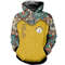 Floral Sigma Gamma Rho Hoodie, African Hoodie For Men Women