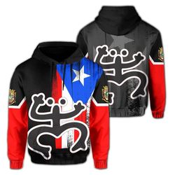 puerto rico hoodie, african hoodie for men women