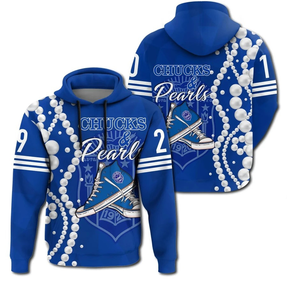 Zeta Phi Beta K.H Pearls Hoodie, African Hoodie For Men Women