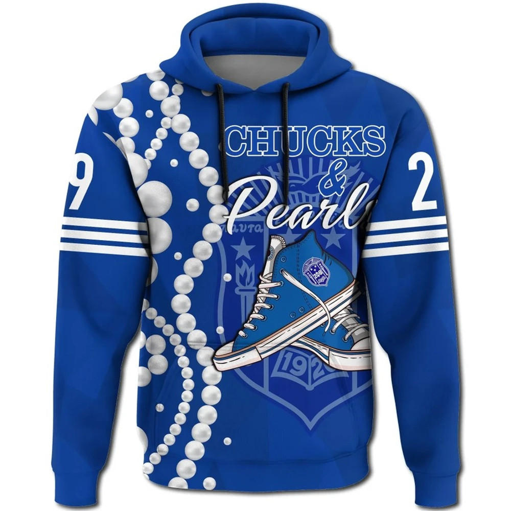 Zeta Phi Beta K.H Pearls Hoodie, African Hoodie For Men Women