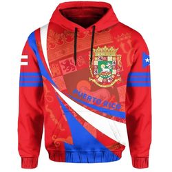 puerto rico hoodie flag doma style, african hoodie for men women