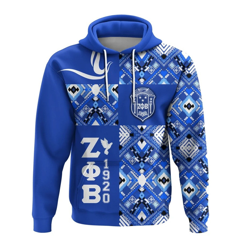 Personalized Zeta Phi Beta African Pattern Special Style Hoodie, African Hoodie For Men Women